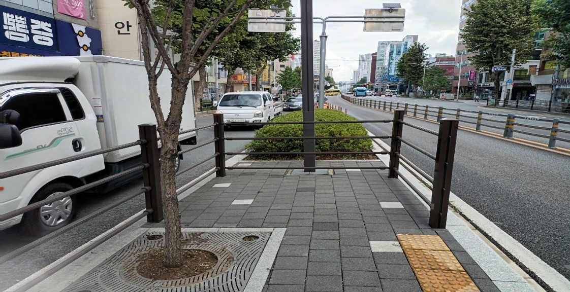 상수도사업본부 관목전정 후