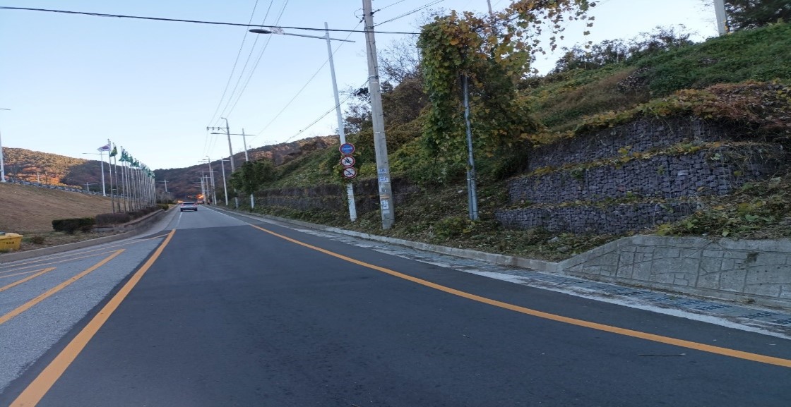 가덕터널진입도로 일원 천성ic 일원 예초 후3